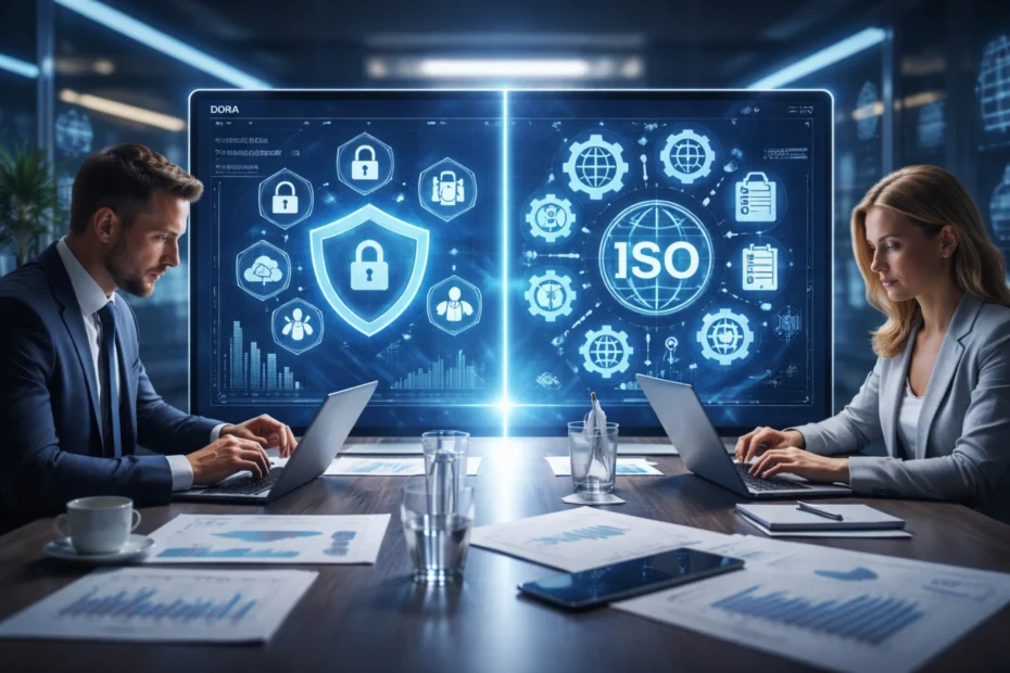 DORA vs ISO для банка и финтеха